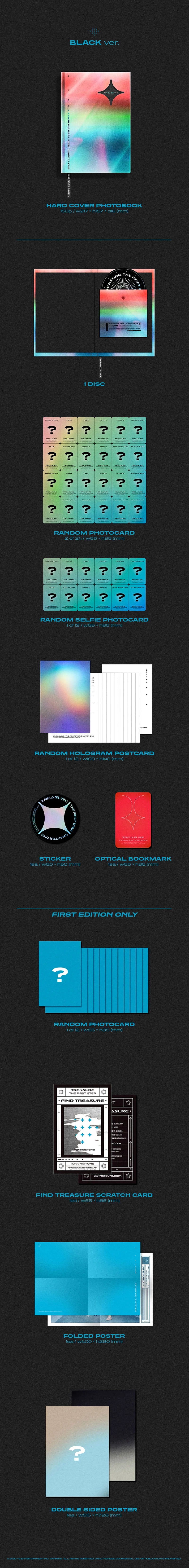 TREASURE - 1ST SINGLE ALBUM [THE FIRST STEP : CHAPTER ONE]