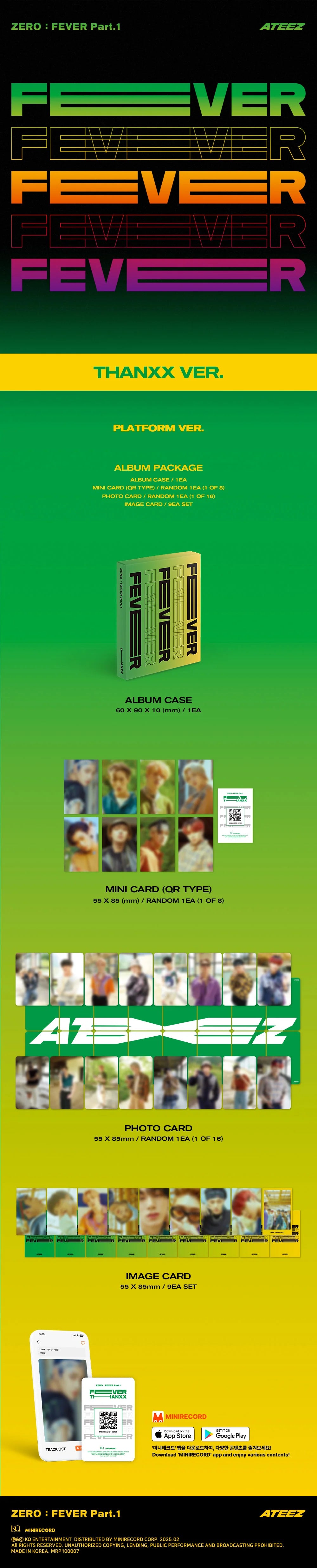 ATEEZ - [ZERO : FEVER Part.1] PLATFORM Ver
