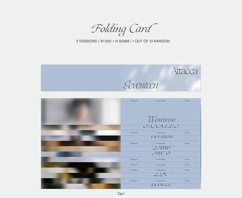 SEVENTEEN - 9TH MINI ALBUM [ATTACCA]
