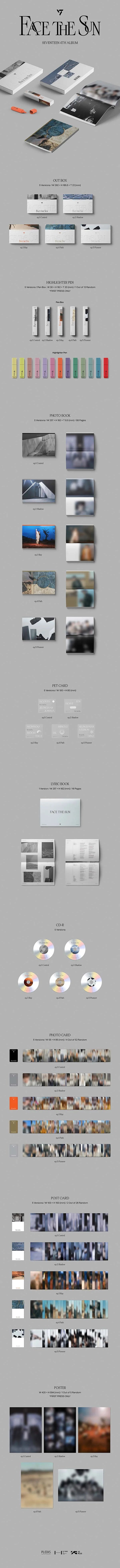 SEVENTEEN - FACE THE SUN [4th ALBUM]