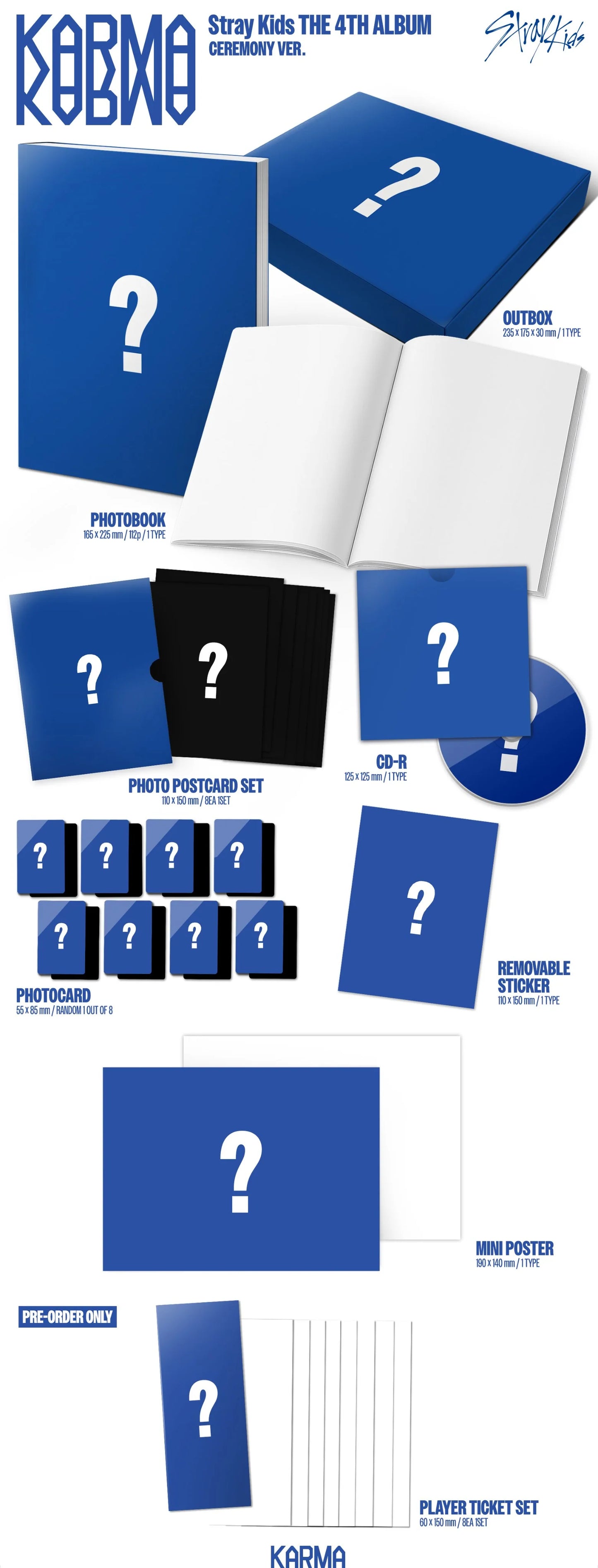 Stray Kids - 4th Album [KARMA] Standard Ver.