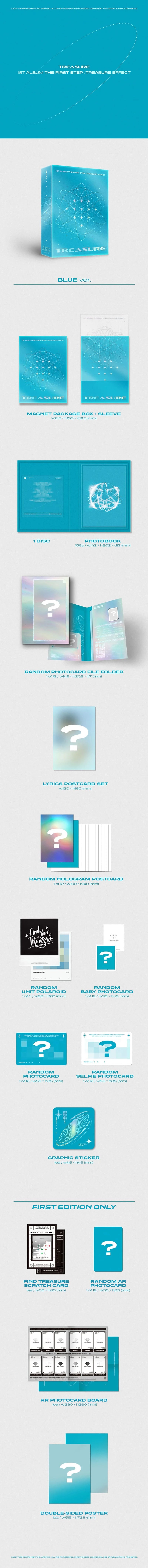 TREASURE - 1ST ALBUM [THE FIRST STEP : TREASURE EFFECT]