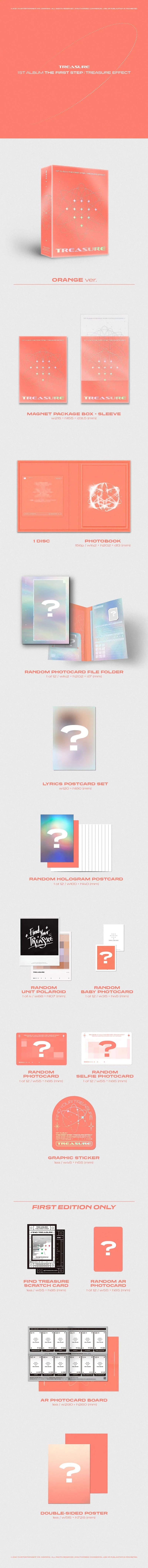 TREASURE - 1ST ALBUM [THE FIRST STEP : TREASURE EFFECT]