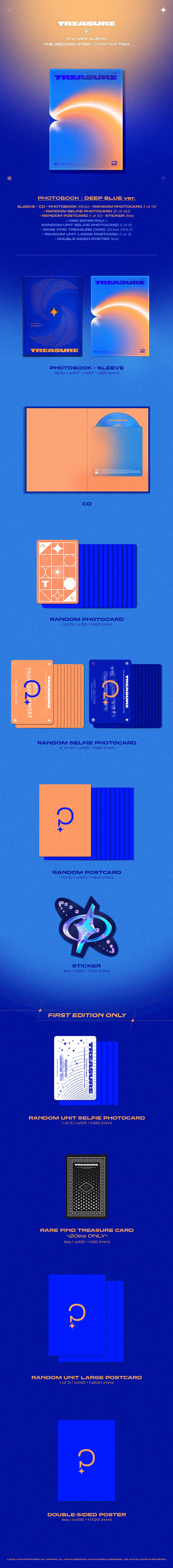 TREASURE - 2ND MINI ALBUM [THE SECOND STEP : CHAPTER TWO] PHOTOBOOK Ver.
