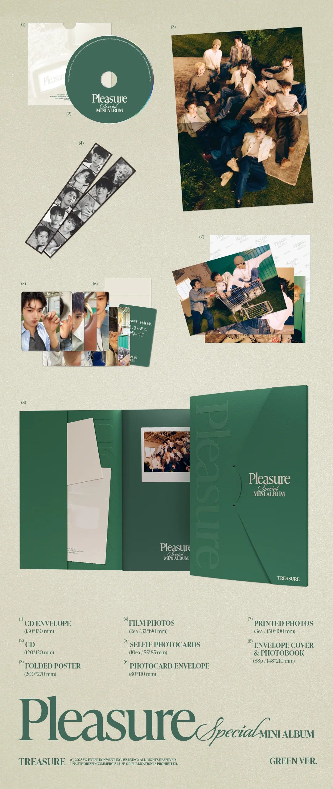 TREASURE - Special Mini Album [PLEASURE]